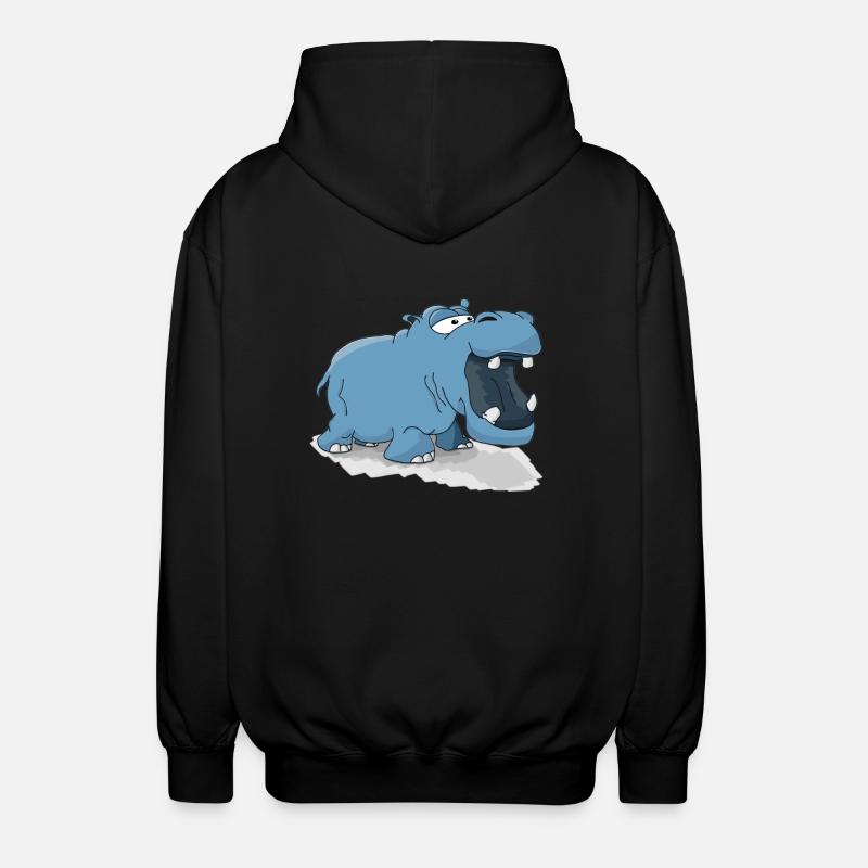 Nielpferd - Veste à capuche unisexe - noir
