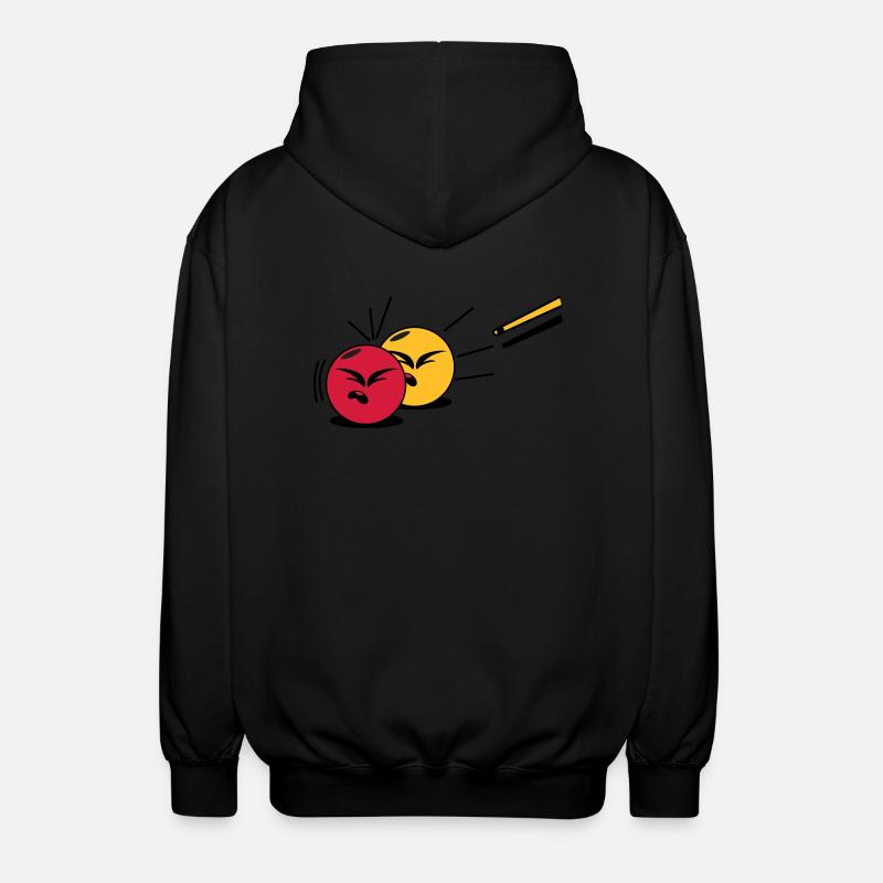 billard - Veste à capuche unisexe - noir