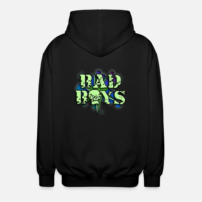 bad_boys_b_012014 - Unisex Kapuzenjacke - Schwarz