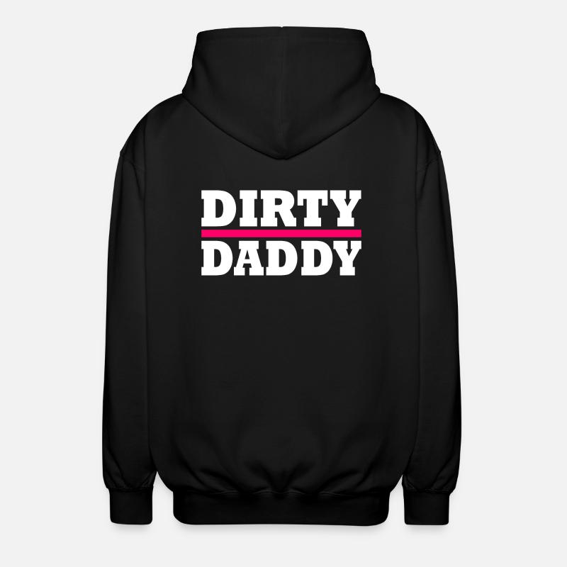 Dirty daddy - Veste à capuche unisexe - noir