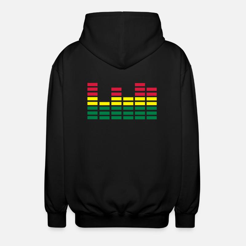 Equalizer - Unisex Kapuzenjacke - Schwarz