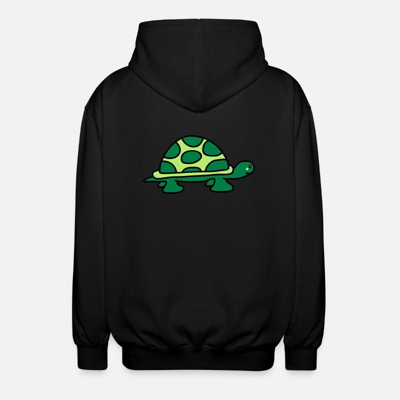 turtle - Veste à capuche unisexe - noir