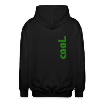 Cool. - Veste à capuche unisexe - noir - Dos - AI Model Male 185 light (185cm)