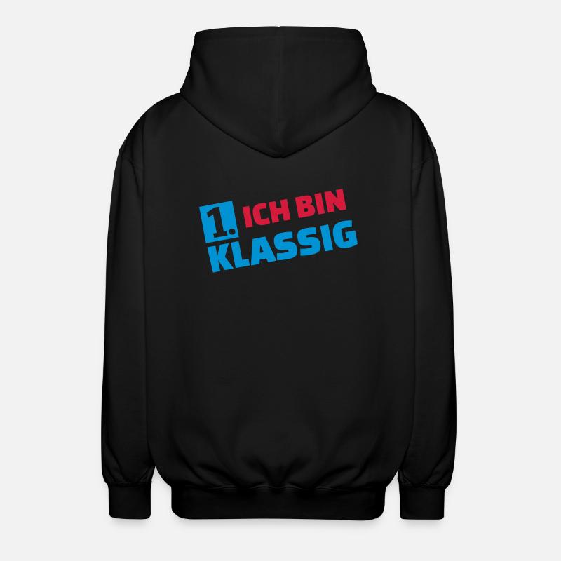 Erstklassig - Unisex Kapuzenjacke - Schwarz