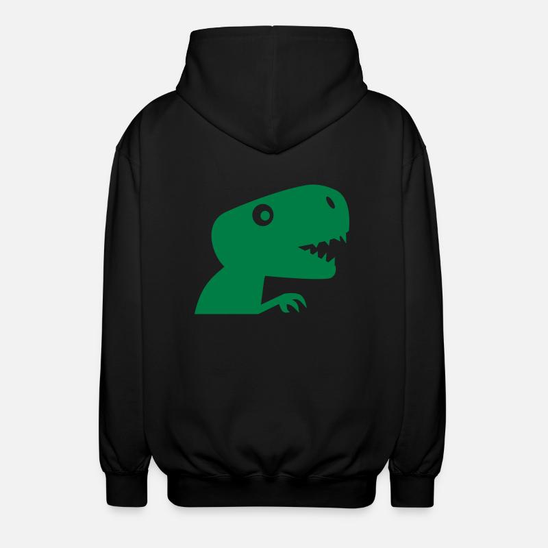 T-Rex - Veste à capuche unisexe - noir