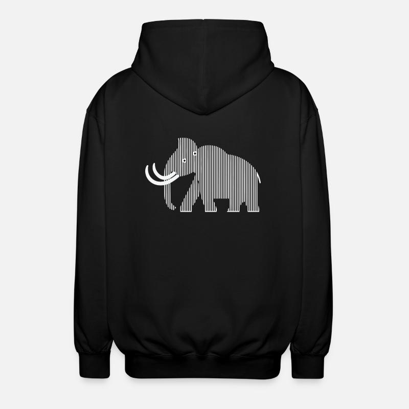 mammoth - Unisex Hooded Jacket - black