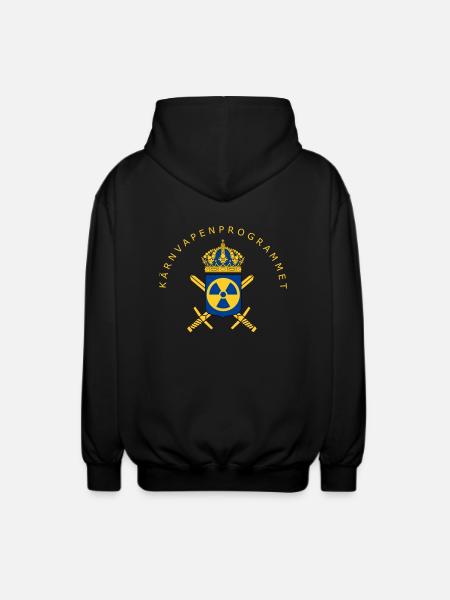 The Swedish Nuclear Weapons Programme - Unisex Hooded Jacket - black