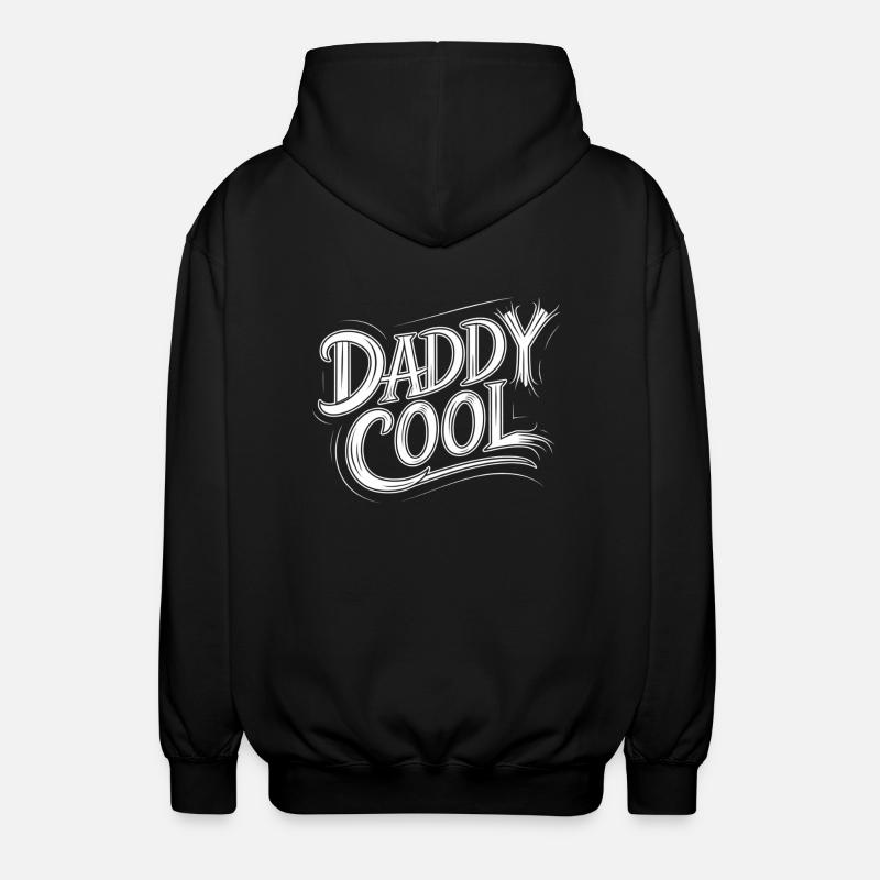 Daddy Cool - Unisex Kapuzenjacke - Schwarz