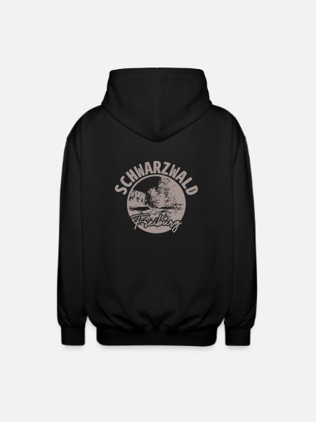 SCHWARZBALD-FREIBURG - Unisex Hooded Jacket - black