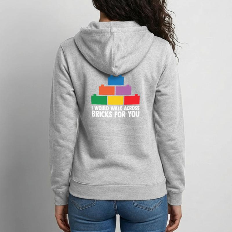 Brick Builder Brick Building Master Builder Unisex Hooded Jacket