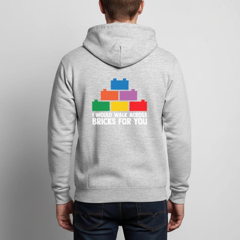 Brick Builder Brick Building Master Builder Unisex Hooded Jacket