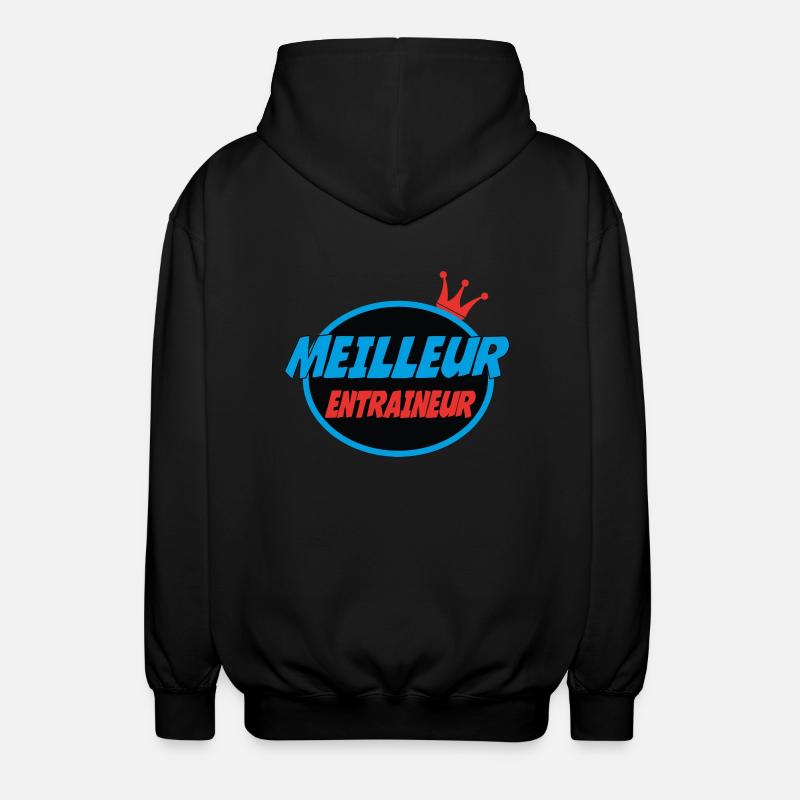 MEILLEUR ENTRAINEUR - Veste à capuche unisexe - noir