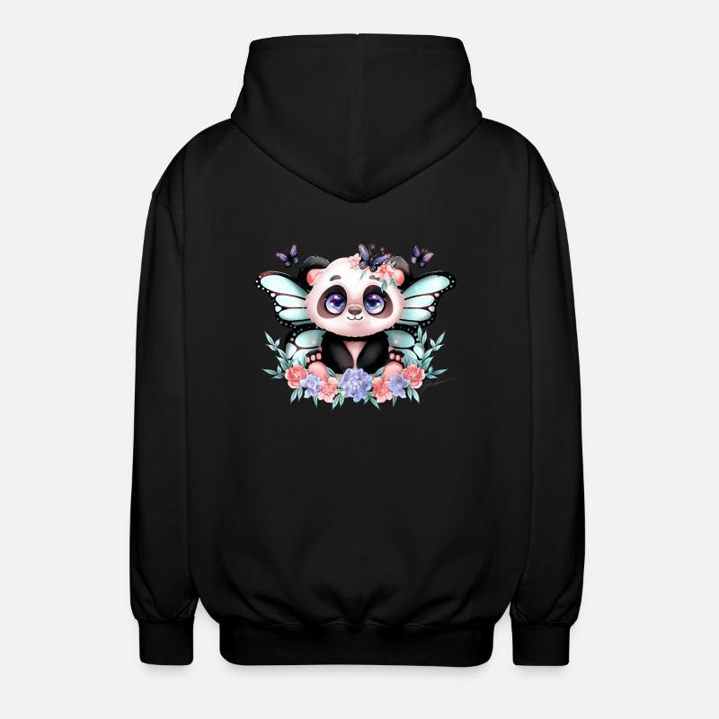 Faluni - Unisex Kapuzenjacke - Schwarz