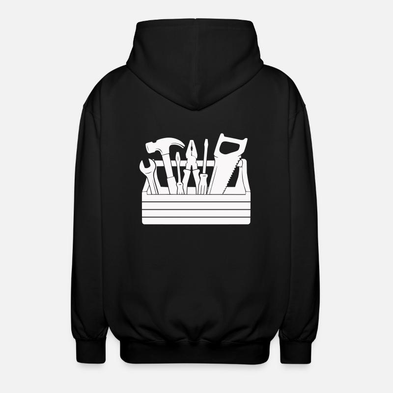 toolbox - Veste à capuche unisexe - noir