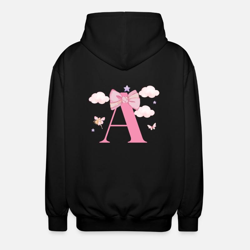 Brief an Pink Clouds - Unisex Kapuzenjacke - Schwarz