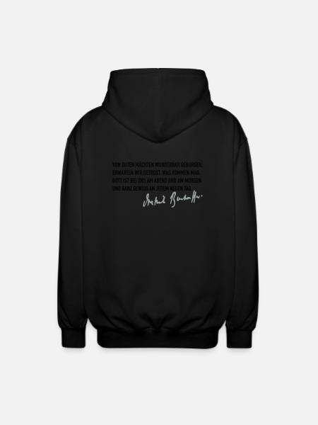 Von guten Mächten - Unisex Kapuzenjacke - Schwarz