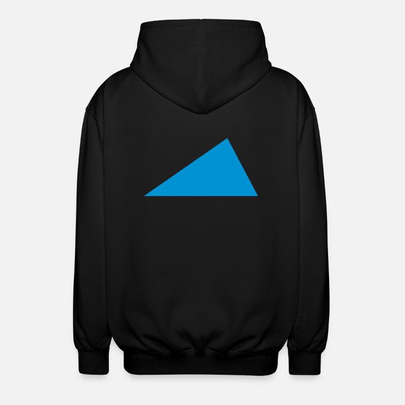 Triangle - Veste à capuche unisexe - noir