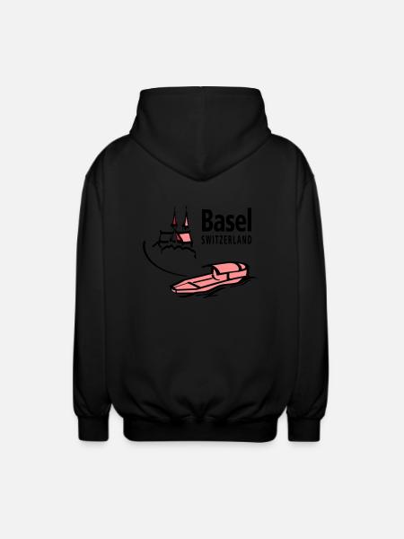 Faehri Muenster Basel - Unisex Kapuzenjacke - Schwarz