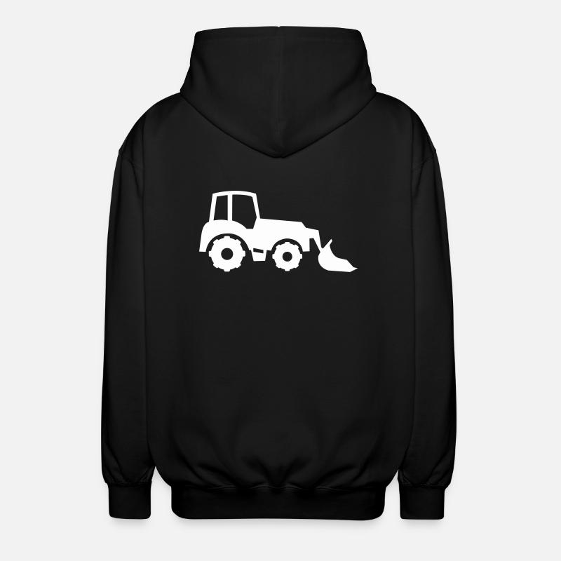 bagger - Unisex Kapuzenjacke - Schwarz