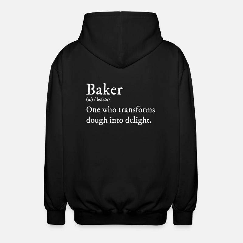 Baker Definition T-Shirt - Veste à capuche unisexe - noir