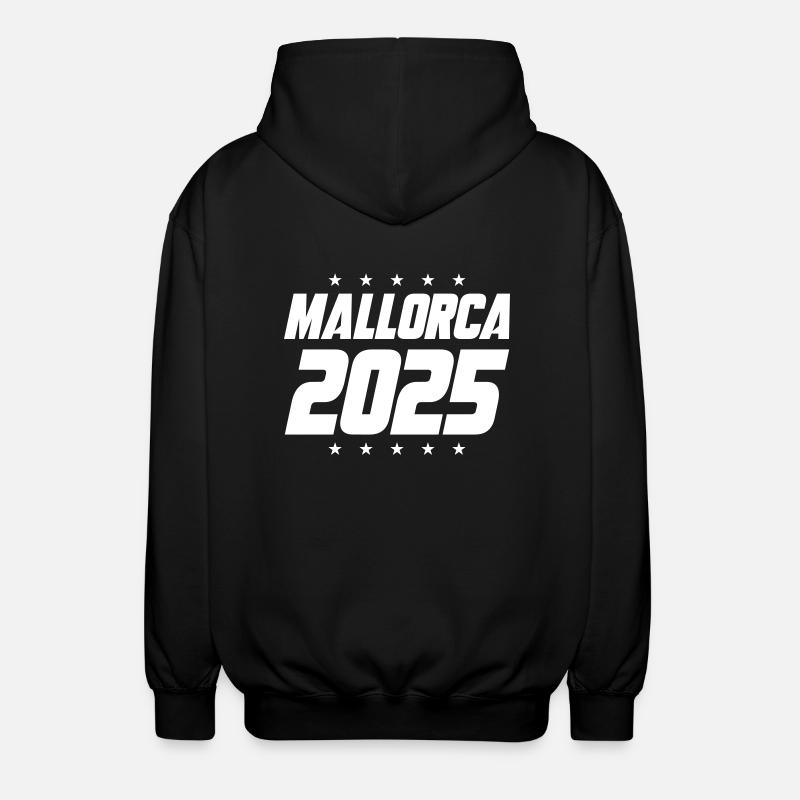 Mallorca 2025 - Unisex Hooded Jacket - black