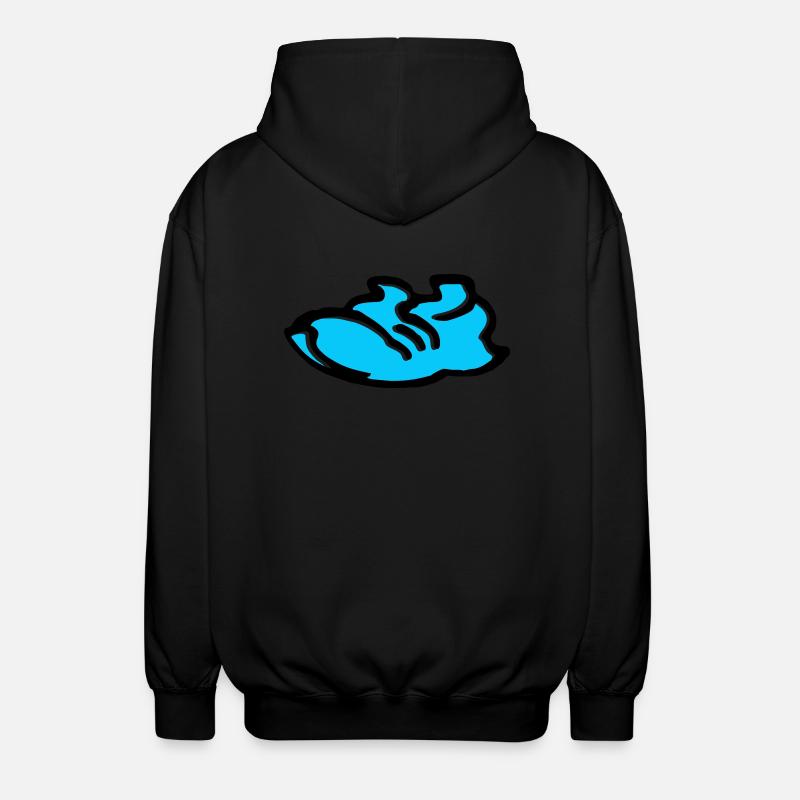 Sneaker - Unisex Kapuzenjacke - Schwarz