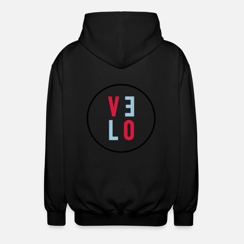 Velo - Unisex Kapuzenjacke - Schwarz