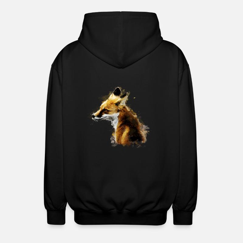 Fuchs - Unisex Hooded Jacket - black