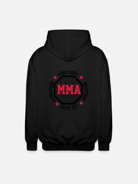 MMA - Unisex Kapuzenjacke - Schwarz