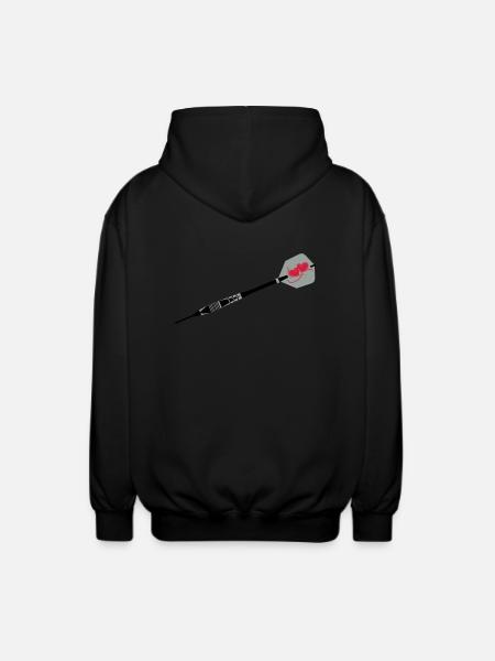 the Arrow - Veste à capuche unisexe - noir