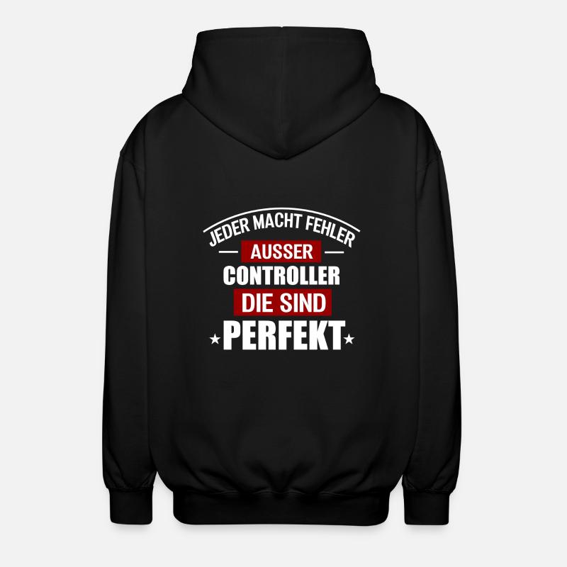 CONTROLLER - Unisex Kapuzenjacke - Schwarz