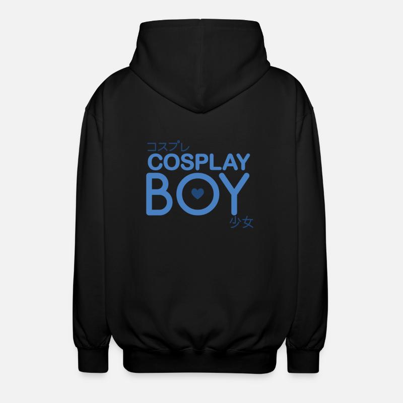 Cosplay Boy Geschenk - Unisex Kapuzenjacke - Schwarz