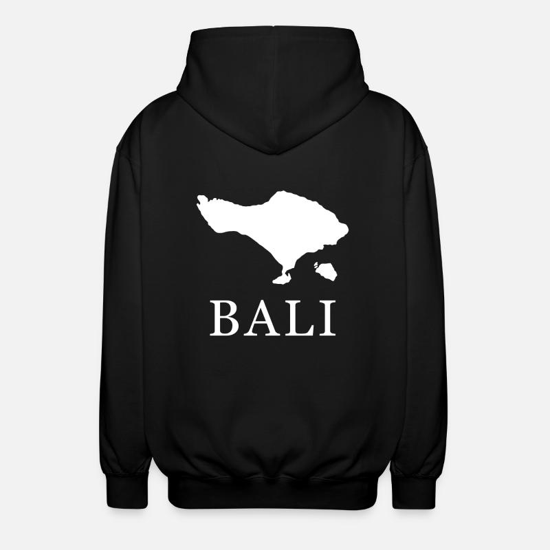 bali - Unisex Hooded Jacket - black
