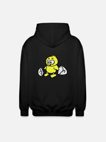 kuken_a_3c - Unisex Hooded Jacket - black