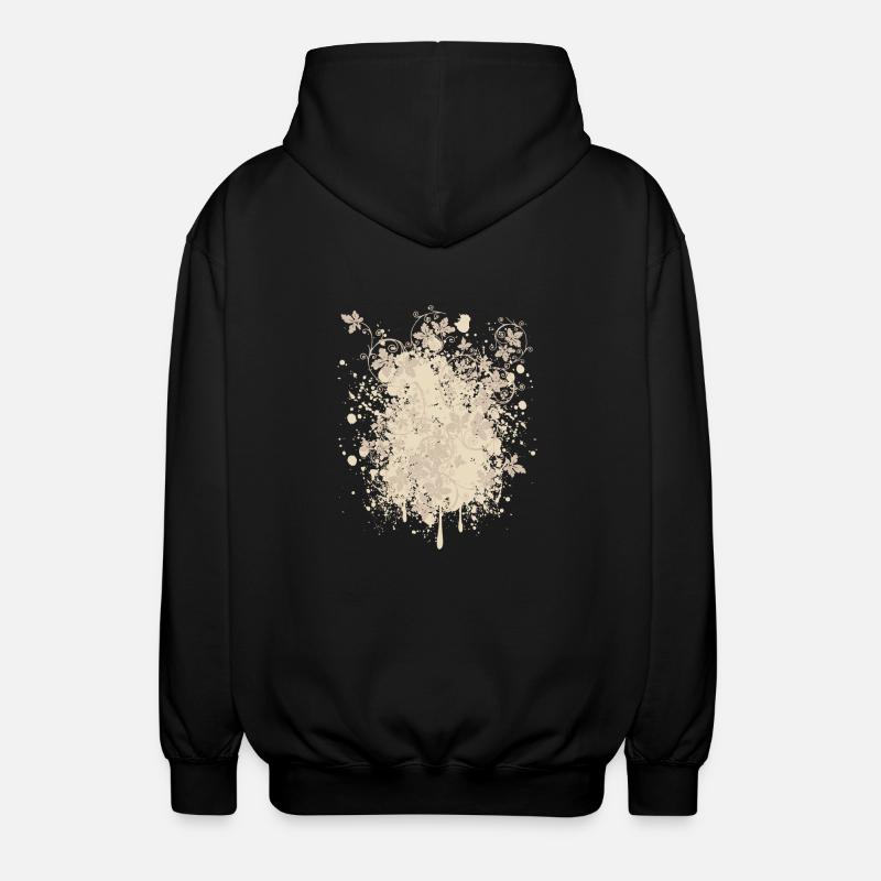 Vector background de - Unisex Kapuzenjacke - Schwarz
