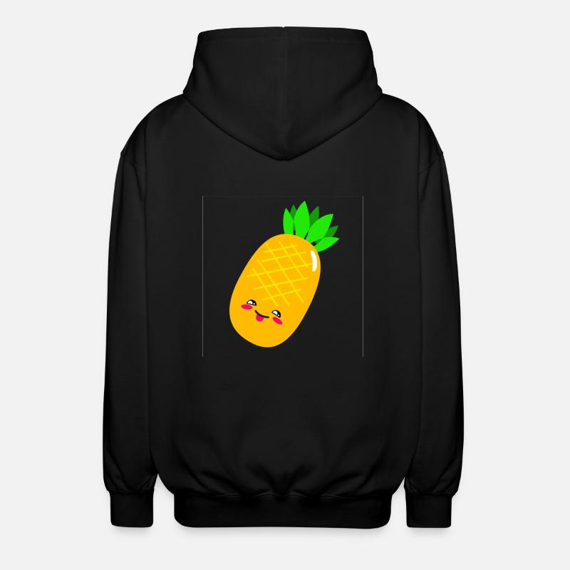 ananas - Veste à capuche unisexe - noir