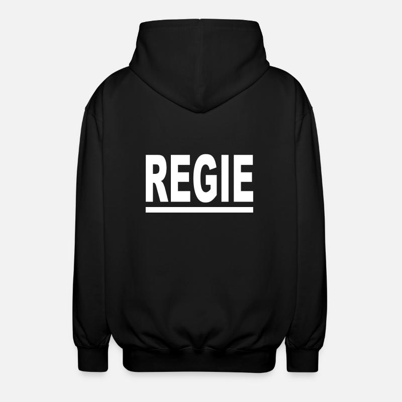 Il direttore lo sa - Felpa unisex con cappuccio - nero