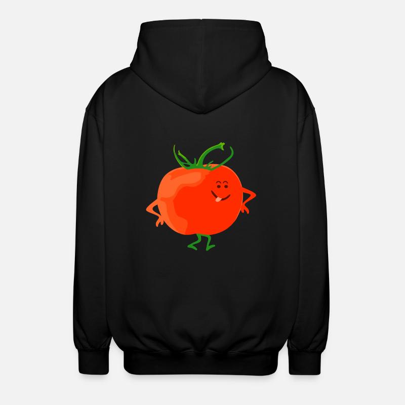 Tomate - Veste à capuche unisexe - noir