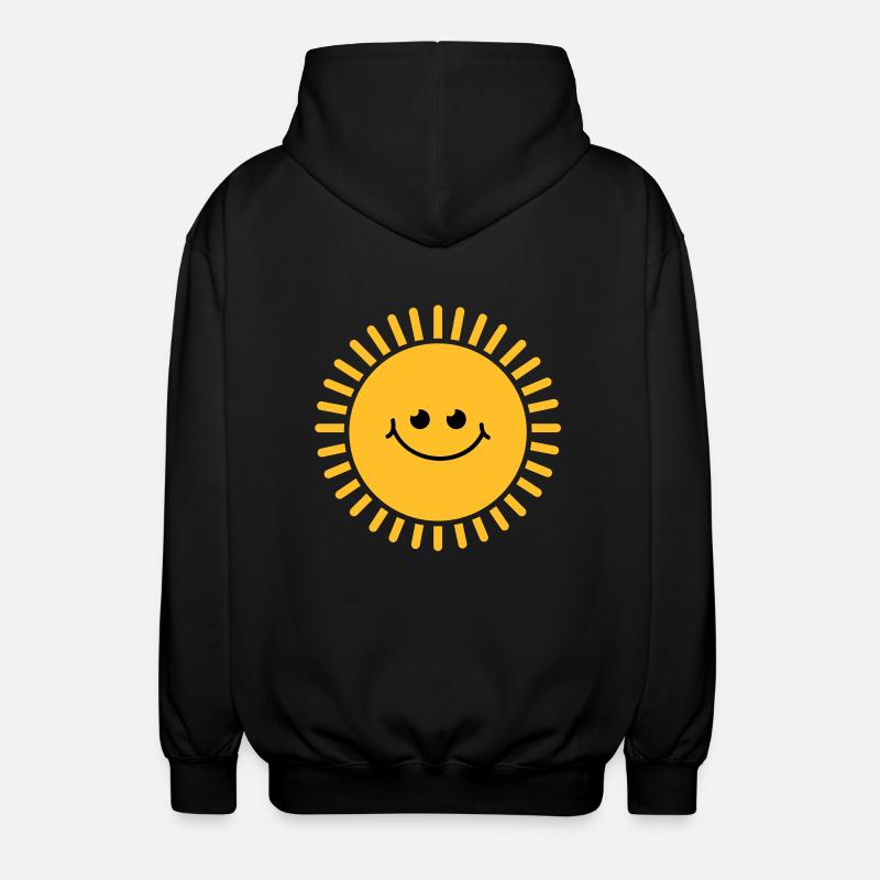 sun_baby_r2 - Unisex Kapuzenjacke - Schwarz
