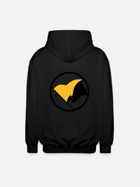 Anarcho Capitalism - Unisex Hooded Jacket - black