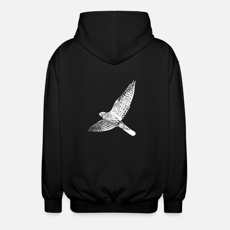 Falke - Unisex Kapuzenjacke - Schwarz