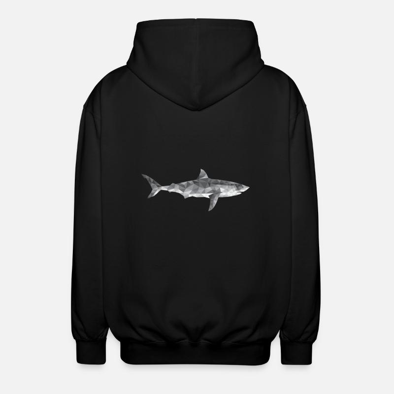 Requins - Veste à capuche unisexe - noir