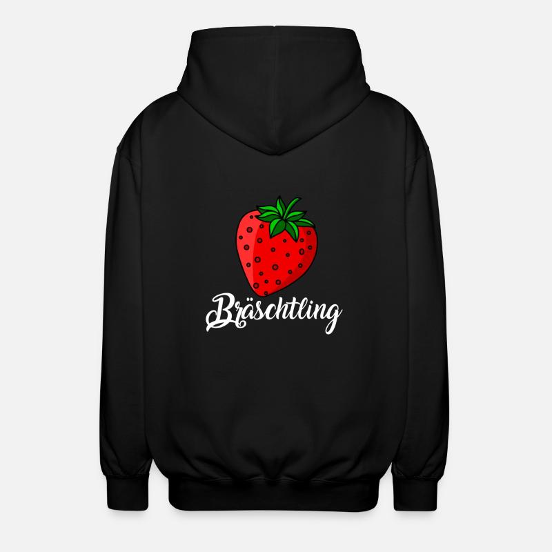 Dialecte souabe - Bräschtling schwabenland - Veste à capuche unisexe - noir