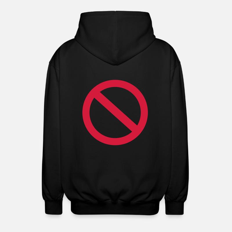 Interdiction - Veste à capuche unisexe - noir