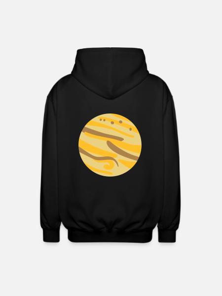 Jupiter - Veste à capuche unisexe - noir
