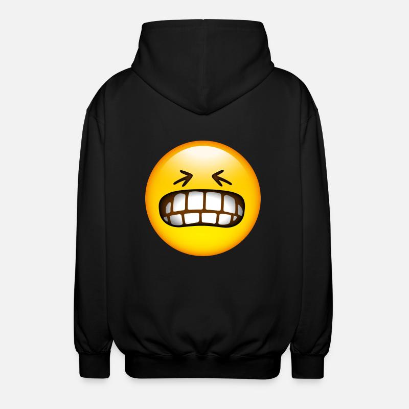 Smiley desperat - Luvjacka unisex - svart