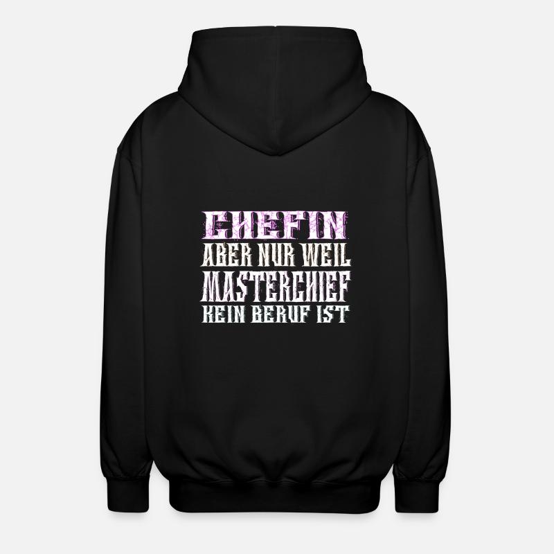 Masterchief Chefin - Unisex Kapuzenjacke - Schwarz