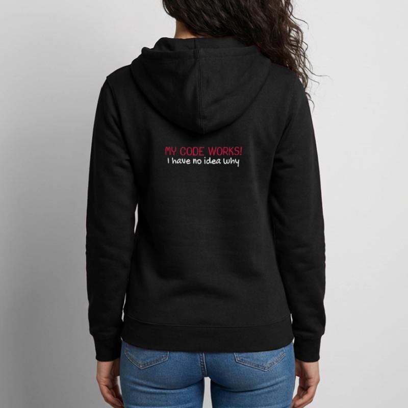 My code works Programmierer Informatiker Unisex Kapuzenjacke