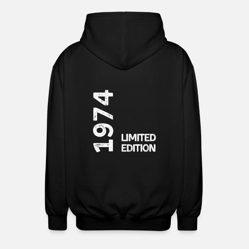 1974 limited edition - Veste à capuche unisexe - noir