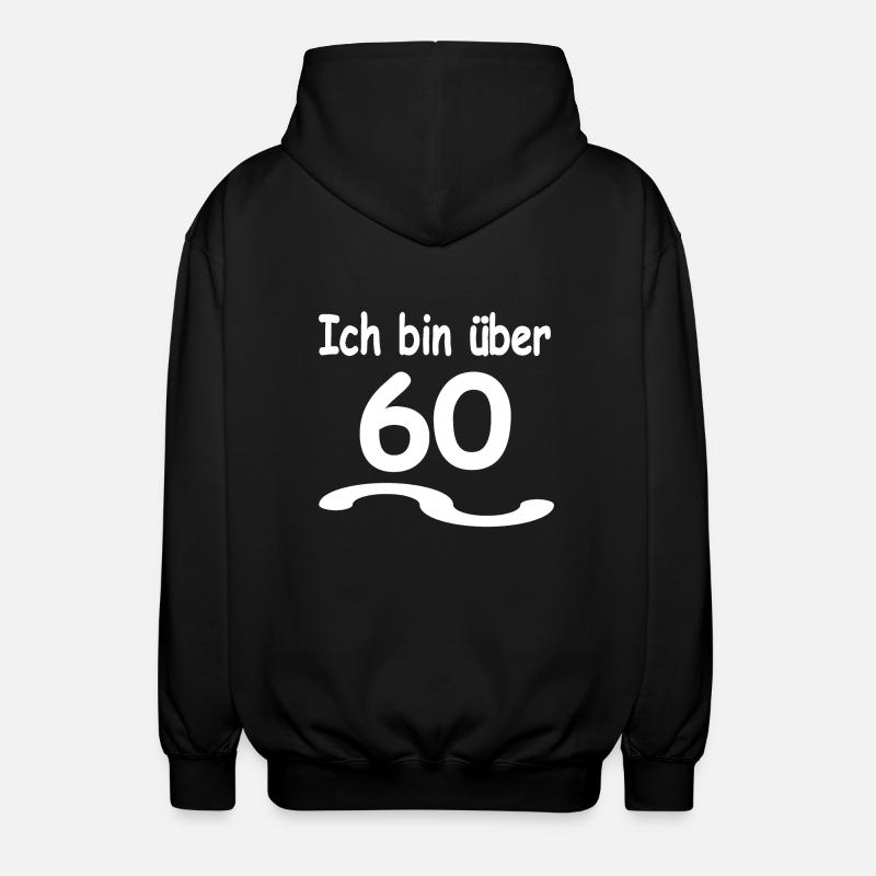 Opa - Unisex Kapuzenjacke - Schwarz